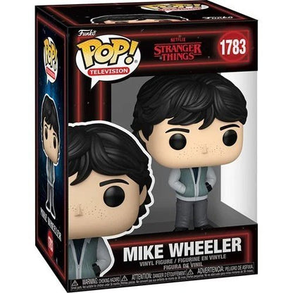 Mike Wheeler #1783 Funko Pop! Television Stranger Things Season 5 - Approx. 4" Collectible Vinyl Figure Bundled with Display Box Protector Case - Estimated Arrival: Oct. 2025 (PRE-SALE)