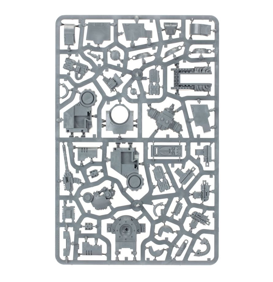 Warhammer 40K Space Marines Brutalis Dreadnought Kit – Melee Combat Walker Miniature, Highly Customisable Plastic Model, 131 Pieces, Citadel 90mm Base