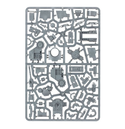 Warhammer 40K Space Marines Brutalis Dreadnought Kit – Melee Combat Walker Miniature, Highly Customisable Plastic Model, 131 Pieces, Citadel 90mm Base