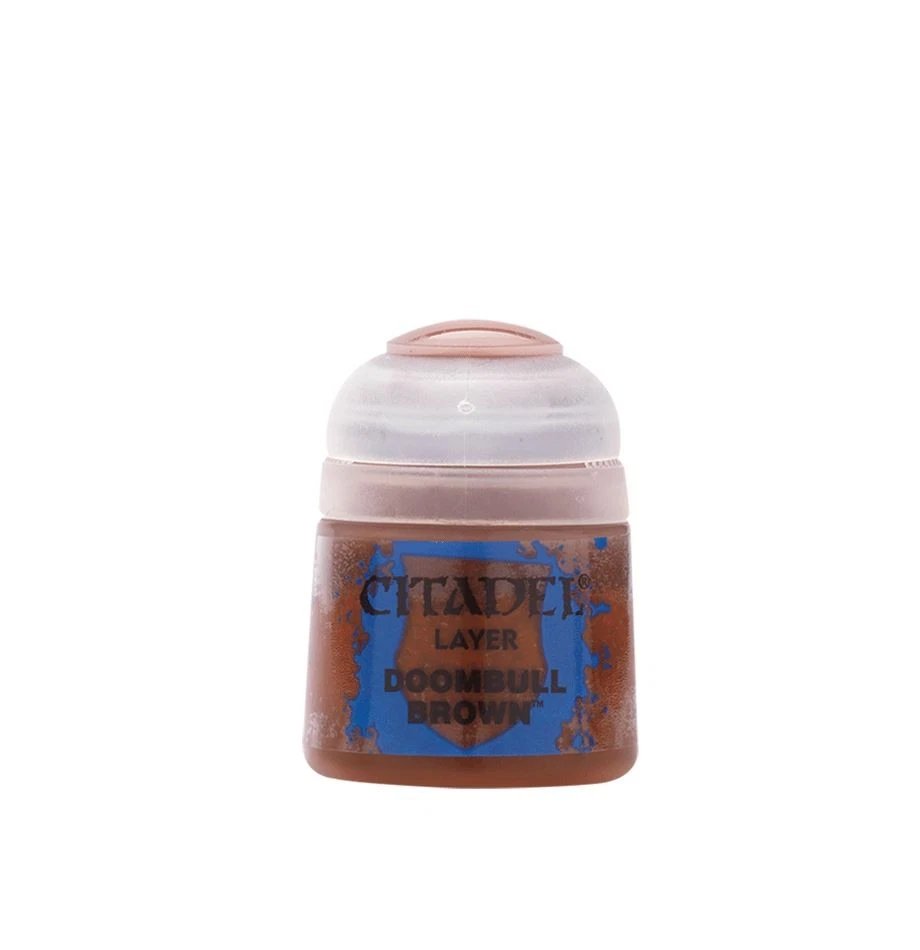 Warhammer Citadel Base Doombull Brown Paint Bottle 12ml