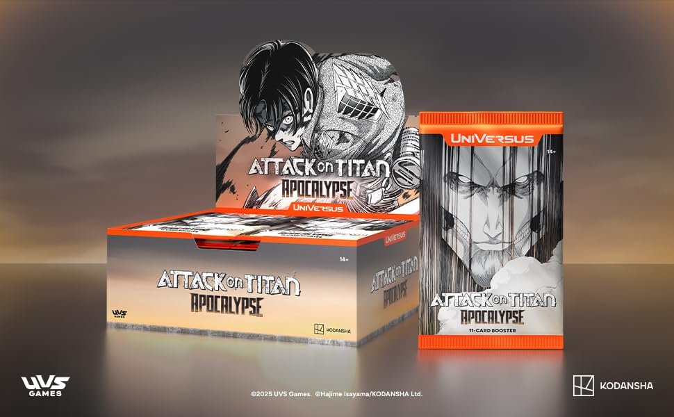UniVersus Attack on Titan: Apocalypse Booster Display Box