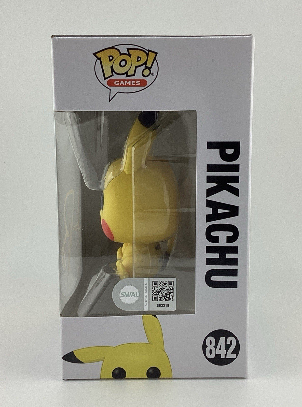 Funko Pop! Vinyl: Pokémon - Pikachu Signed Jason Paige #842