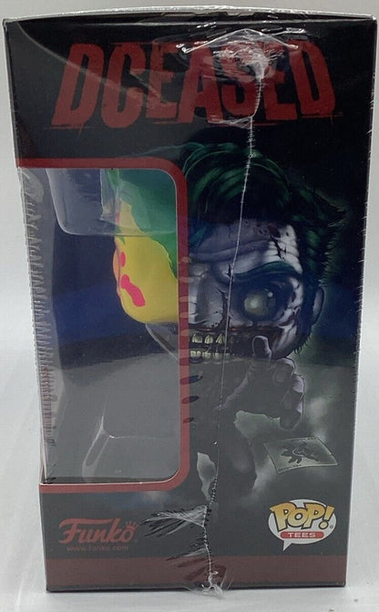 Funko POP!  Tees Dceased The Joker - Large - T-Shirt & Vinyl- GameStop Exclusive