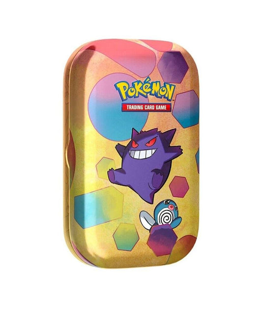 Pokémon TCG Scarlet & Violet 151 Mini Tin – Includes 2 Booster Packs Pokémon, Metallic Coin, and Collectible Art Card in Pokémon Cards Tin