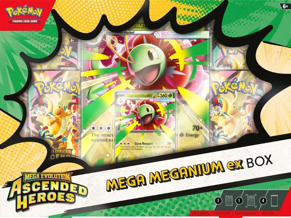 Pokemon Mega Evolution Ascended Heroes Mega ex Box Pokemon Mega Evolution Ascended Heroes Mega ex Box