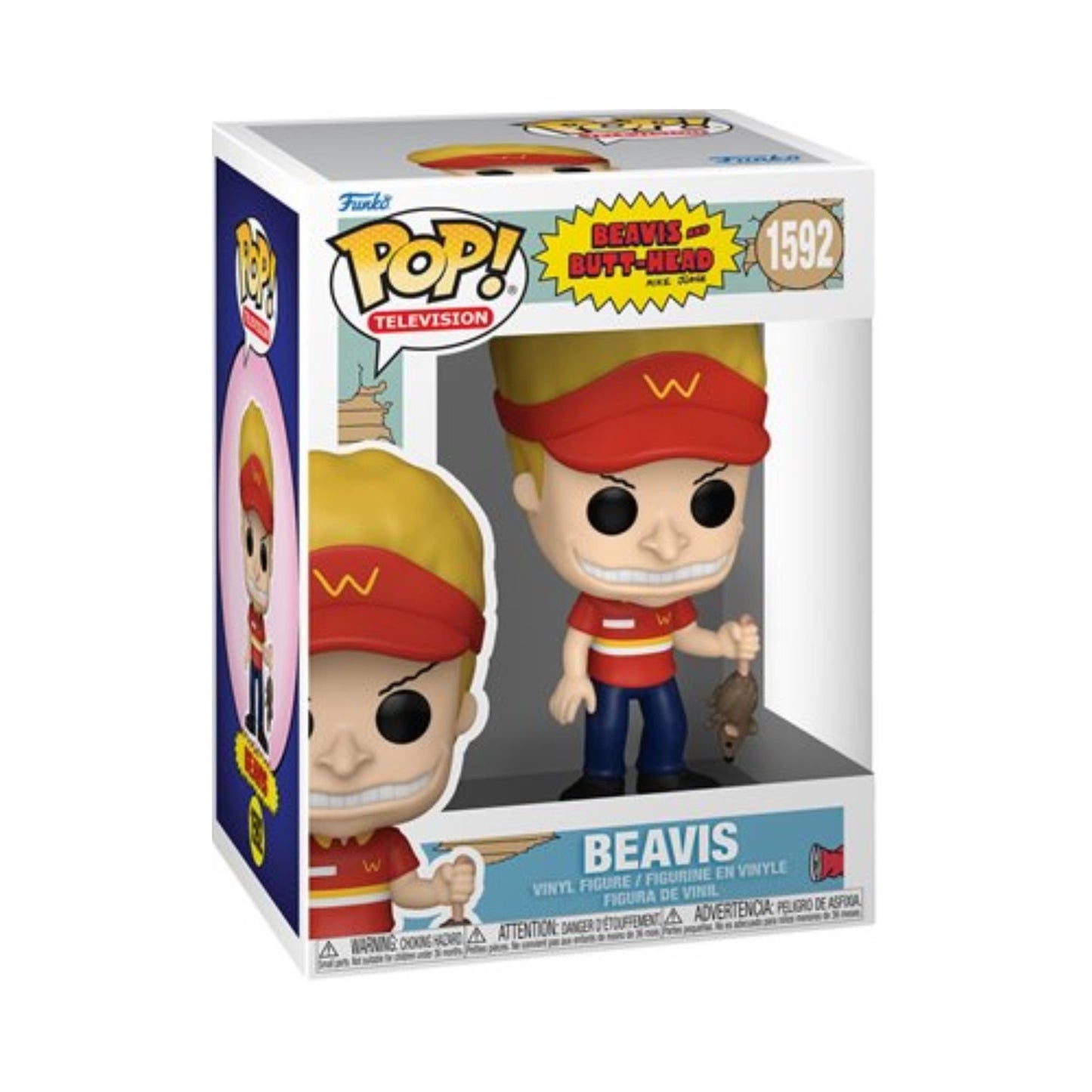 Beavis Funko Pop! TV Beavis and Butt-Head - Approx. 4 1/2" Collectible Vinyl Figure 1592 with Window Display Box