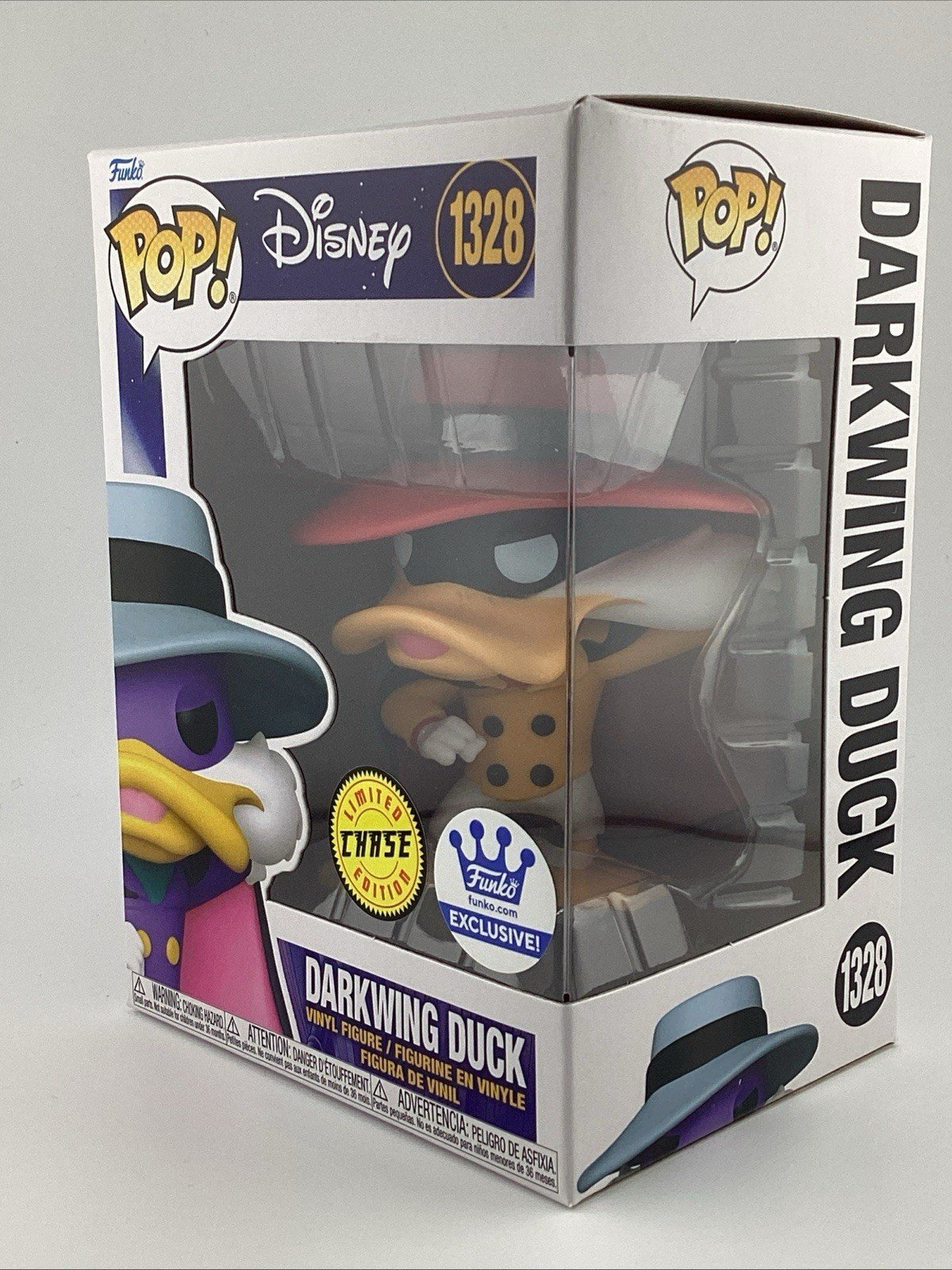 Funko Pop! Vinyl: Disney - Darkwing Duck (Chase) - Funko Web (FW) Excl #1328