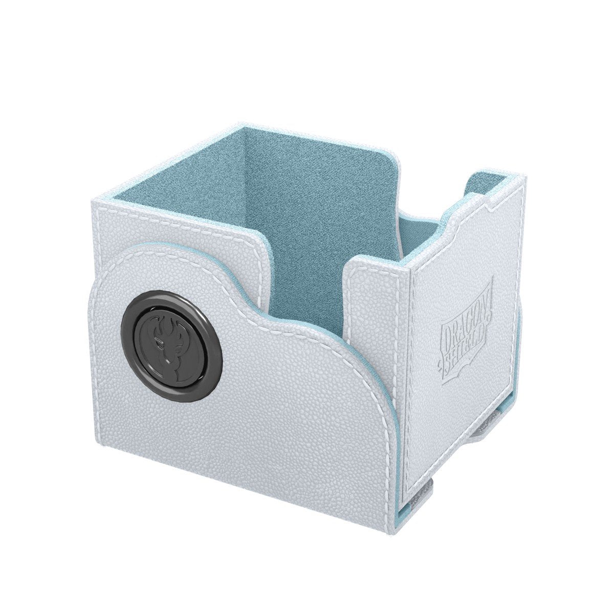Dragon Shield Dragon Lock System Deck Box 100+ White & Aqua