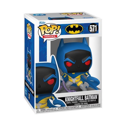Knightfall Batman #571 Funko Pop! Heroes Batman - Approx. 4 1/2" Collectible Vinyl Figure Bundled with Display Box Protector Case - Estimated Arrival: Sept. 2025 (PRE-SALE)