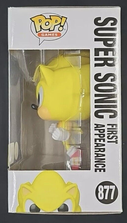 Funko Pop! ~ Sonic the Hedgehog ~ Super Sonic First Appearance ~ GID ~ SDCC