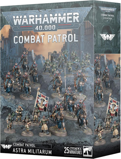 Warhammer 40,000 Combat Patrol Astra Militarum - 25 Citadel Miniatures