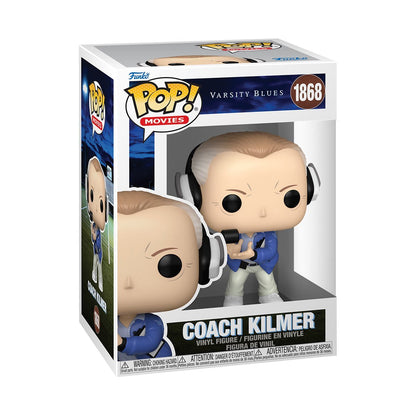 Coach Kilmer Funko Pop! Movies Varsity Blues - Approx. 3 3/4" Collectible Vinyl Figure #1868 with Display Box Protector Case