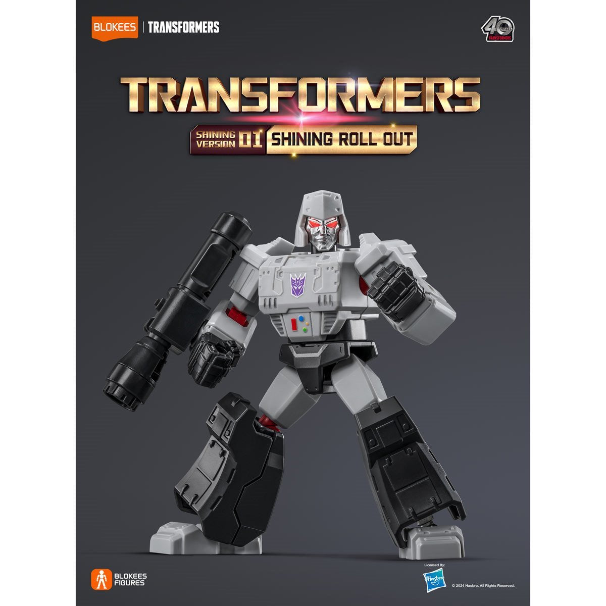 Transformers Shining Version 1 Shining Roll Out Blokees Mini Model Kit PRE-ORDER