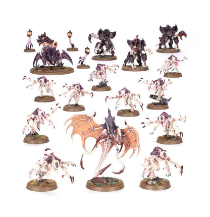 Warhammer 40,000 Combat Patrol Tyranid Assault Brood – 18 Miniatures Including Parasite of Mortrex, Genestealers, Tyrant Guard & Biovore | Warhammer 40K Tyranids Army Set