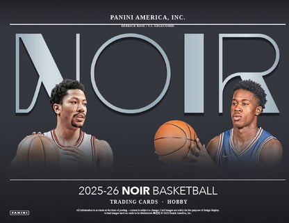 2026 Panini Noir Basketball Hobby Box (PREORDER - Release Date August 28, 2026)