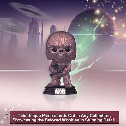 Chewbacca (Facet) Funko Pop! Star Wars Disney 100 - Approx. 4.25" Collectible Exclusive Bobble Head Figure #657 with Window Display Box