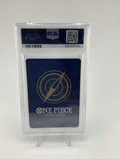PSA 10 GEM MINT 2025 ONE PIECE OP11EN #080 GEAR TWO ALTERNATE ART