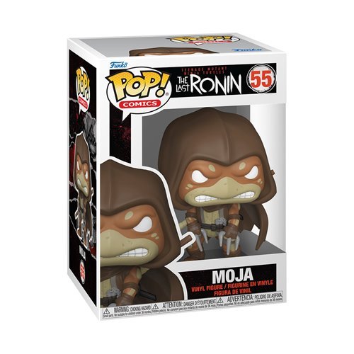 Funko Pop! Comics Moja #55 from TMNT: The Last Ronin, 4-inch collectible vinyl figure with box protector case.