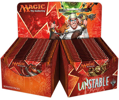 Magic The Gathering TCG Unstable Booster Box Draft Trading Card Game Packs