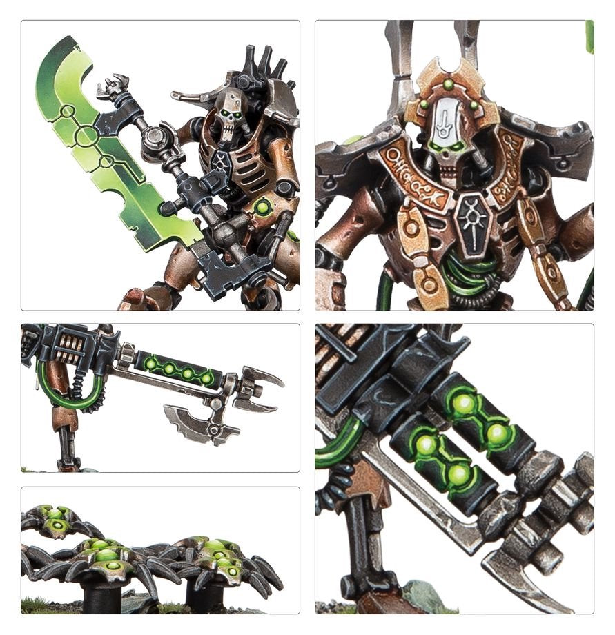Warhammer 40K Combat Patrol Necrons Army Box Set – Games Workshop Warhammer 40,000 Miniatures Kit Featuring Necron Warriors, Canoptek Constructs & Destroyer Cult Units (PRE-ORDER)