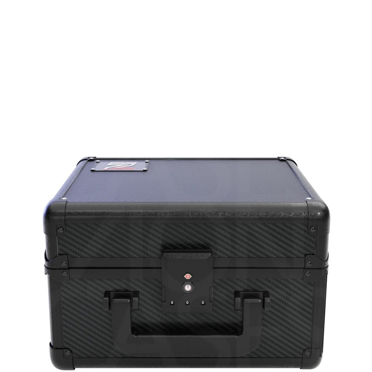 Zion Cases Slab Case 2 Row Carbon Fiber Black, Holds Up to 60 Slabs, High-Grade Foam Storage Case with Carbon Fiber Overlay, TSA-Approved Locks for Collectibles, Trading Cards and Travel (PRE-ORDER)