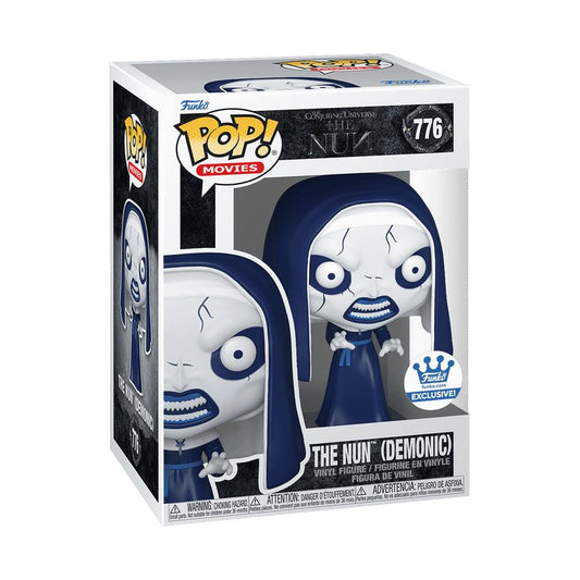 The Nun (Moonlit Demonic) Funko Pop! Movies The Conjuring Universe - Approx. 3.8" Exclusive Collectible Vinyl Figure #776 with Display Box Protector Case (PRE-ORDER)