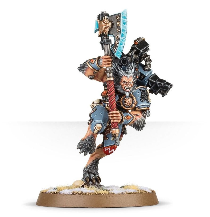 Warhammer 40,000 Combat Patrol: Space Wolves – 21 Miniatures Including Wolf Guard Battle Leader, Terminators, Blood Claws & Wulfen
