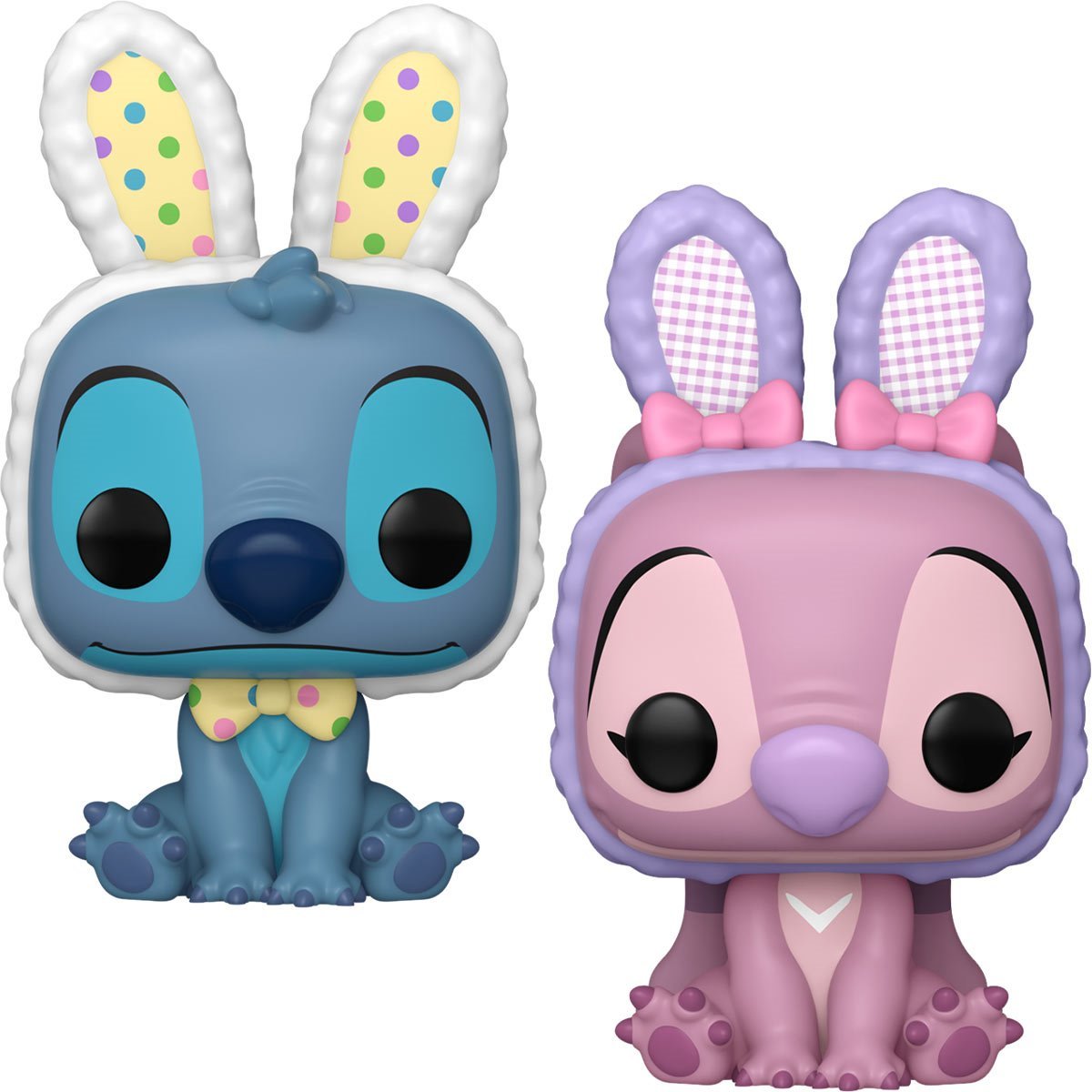 Lilo and Stitch Easter Funko Pop! Disney - Pack of 2 (Stitch #1533, and Angel #1534) Collectible Vinyl Figures