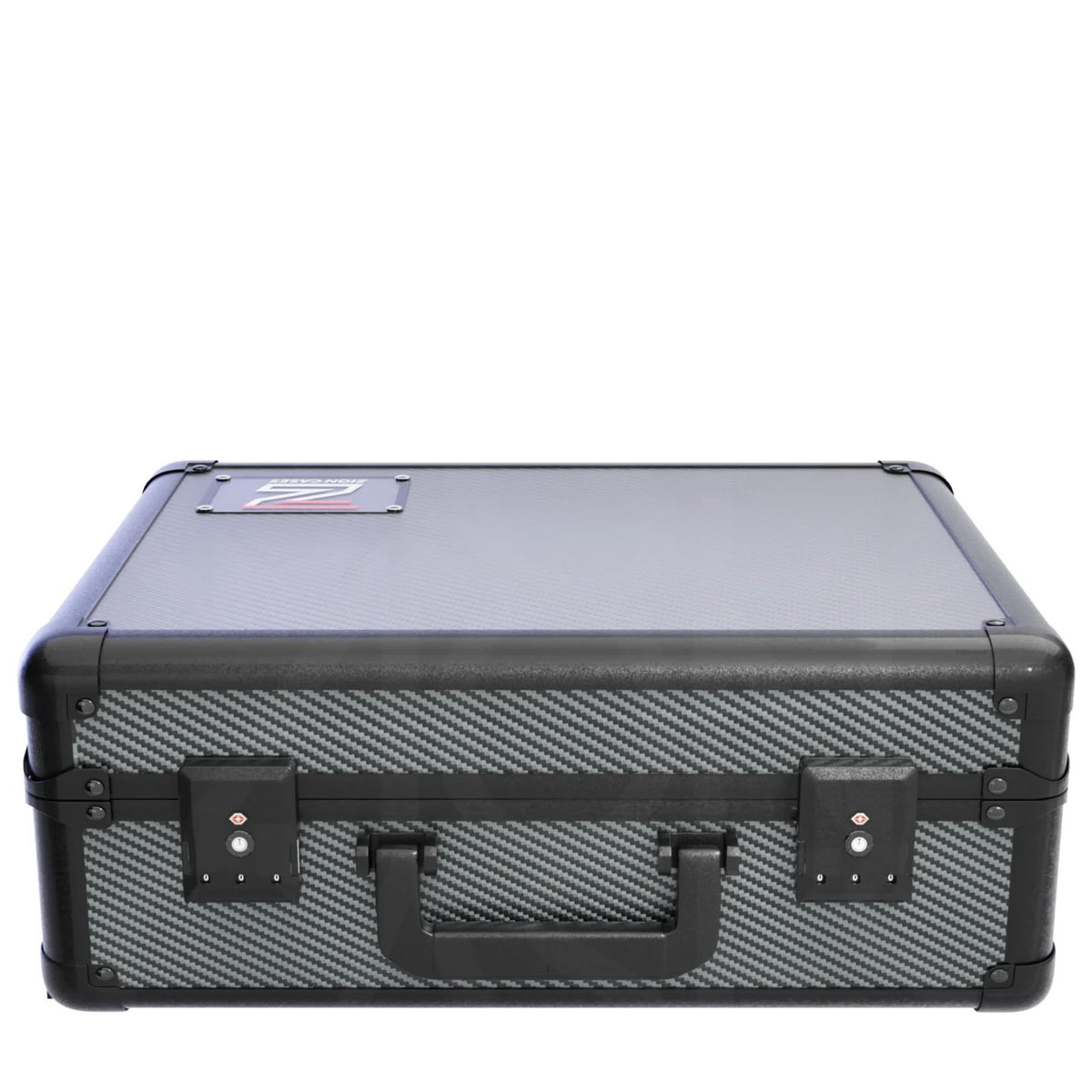 Zion Cases Slab Case XL Carbon Fiber – Premium Graded Card Storage Case, Holds Up to 172 Graded Slabs, High-Grade Foam, TSA-Approved Locks, Durable Collector Travel Case (PRE-ORDER)