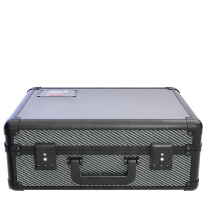 Zion Cases Slab Case XL Carbon Fiber – Premium Graded Card Storage Case, Holds Up to 172 Graded Slabs, High-Grade Foam, TSA-Approved Locks, Durable Collector Travel Case (PRE-ORDER)