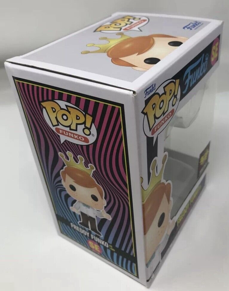 Funko Pop SE Freddy Funko As Loki Metallic Blacklight Battle 2022 500 Pcs