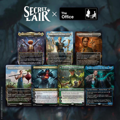 Magic: The Gathering Secret Lair x The Office Premium Collectible Crossover Cards