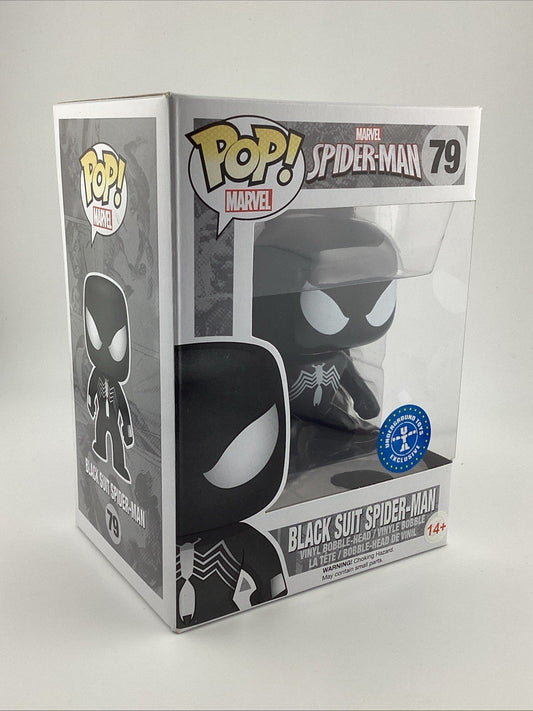 Funko Pop! Vinyl: Marvel - Spider-Man - (Black Suit) Underground Toys #79