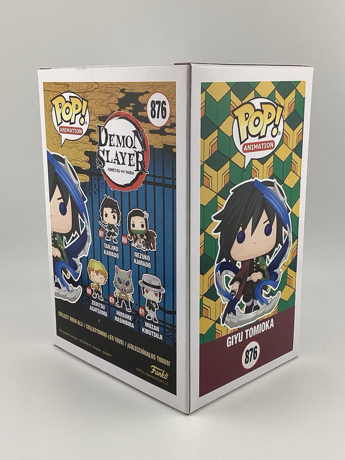 Funko Pop!  Demon Slayer: Kimetsu no Yaiba - Giyu Tomioka - Signed Johnny Y.B