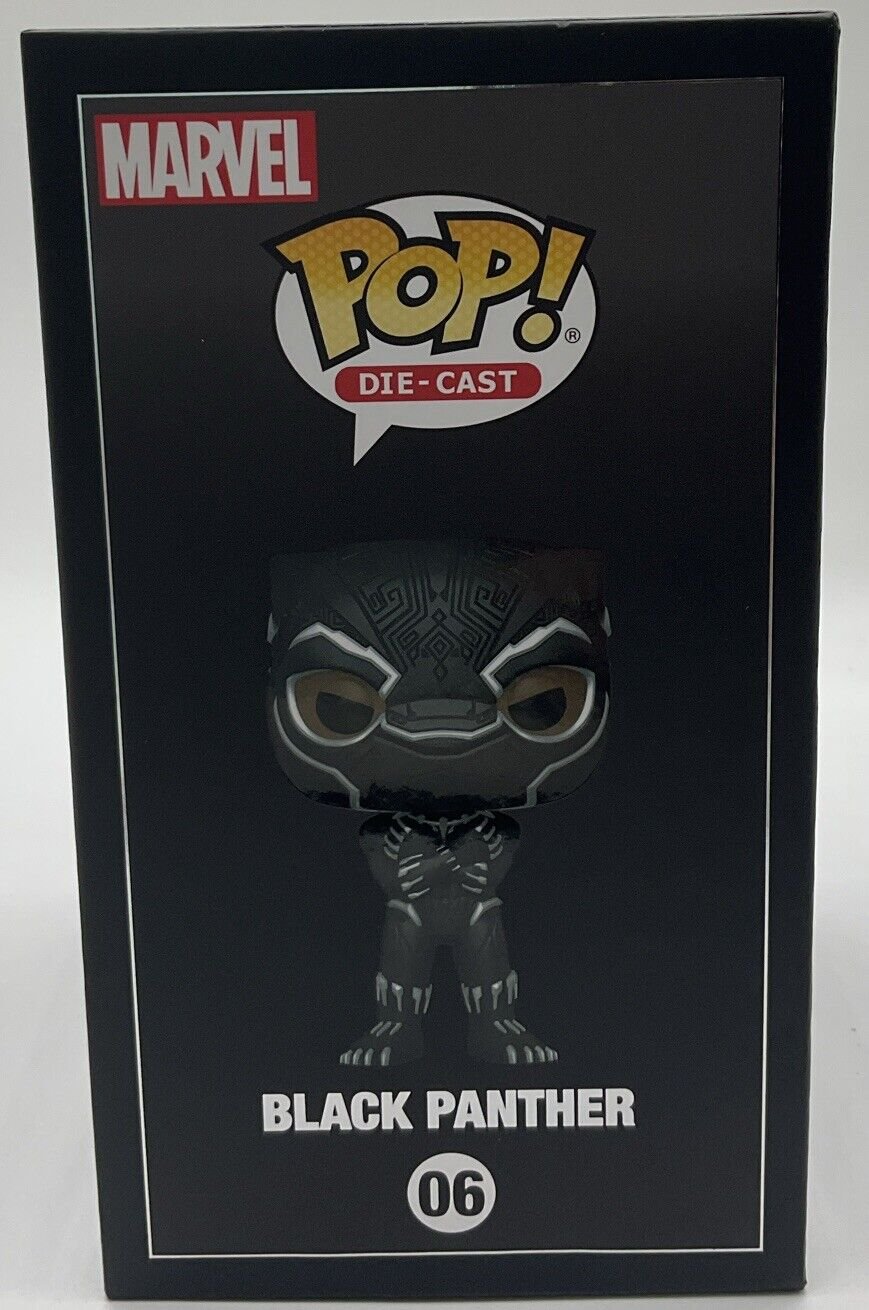 Funko Pop! Diecast: Marvel - Black Panther (Chase) 06 - (Funko Exclusive)