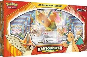 Pokemon TCG Kanto Power Collection Dragonite EX XY Evolutions Box with Jumbo Card and Boosters