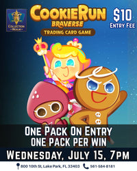 CookieRun Braverse TCG Tournament – July 15, 2026 (Wednesday 7:00 PM)