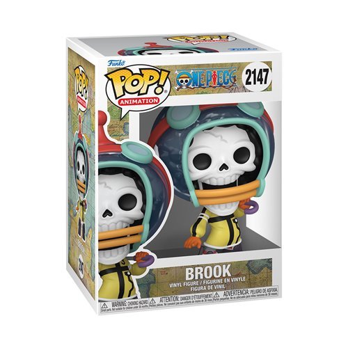 Brook #2147 Funko Pop! Animation One Piece Egghead Island - Approx. 5 1/2" Collectible Vinyl Figure - Estimated Arrival: Nov. 2025 (PRE-SALE)
