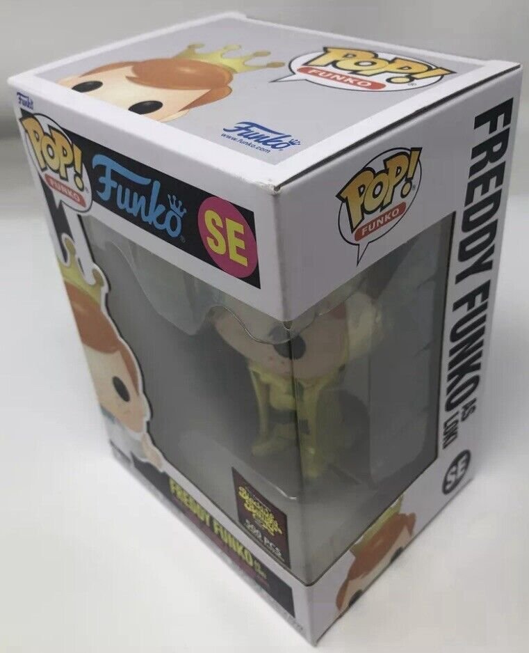 Funko Pop SE Freddy Funko As Loki Metallic Blacklight Battle 2022 500 Pcs