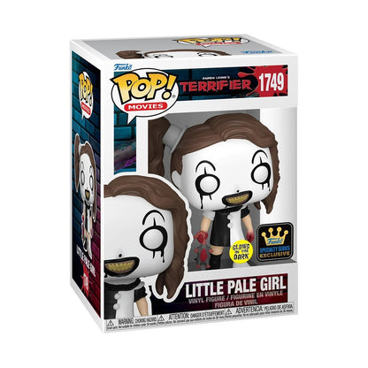 Little Pale Girl Funko Pop! Movies Damien Leone's Terrifier - Glows In The Dark Specialty Series - Approx. 4 1/4" Collectible Exclusive Vinyl Figure #1749 with Display Box Protector Case (PRE-SALE)