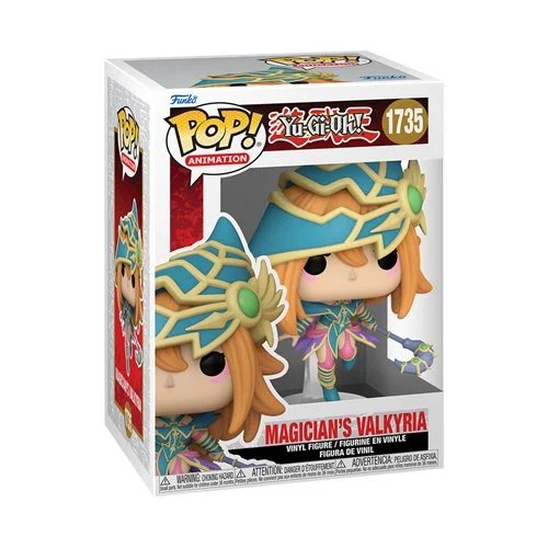 Yu-Gi-Oh Funko Pop! Animation Set of 4 – Zane Truesdale #1737, Magician's Valkyria #1735, Magician of Black Chaos #1734, and Cyber Dragon #1736 – Collectible Vinyl Figures