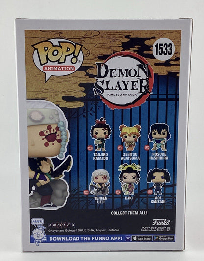 Funko Pop! Demon Slayer -Tengen Uzui CHASE - Signed By Ray Chase *JSA* #1533