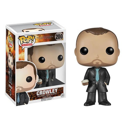 Crowley Funko Pop! Television: Supernatural Join The Hunt - Approx. 3 3/4" Collectible Vinyl Figure #200 in Window Display Box