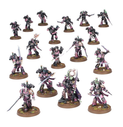 Warhammer 40,000 Combat Patrol Emperor’s Children Army Set – 17 Miniatures Including Lord Exultant, Flawless Blades & Infractors – Warhammer 40K Plastic Model Kit (PRE-ORDER)