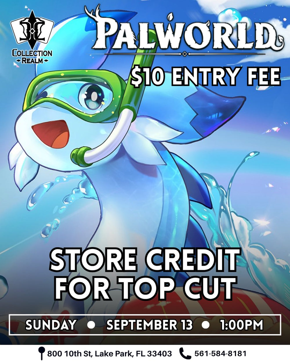 Palworld TCG Tournament – September 13, 2026 (Sunday 1:00 PM)