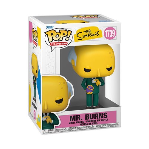 Mr. Burns (Wave 11) #1739 Funko Pop! Television The Simpsons - Approx. 4 1/4" Collectible Vinyl Figure Bundled with Display Box Protector Case