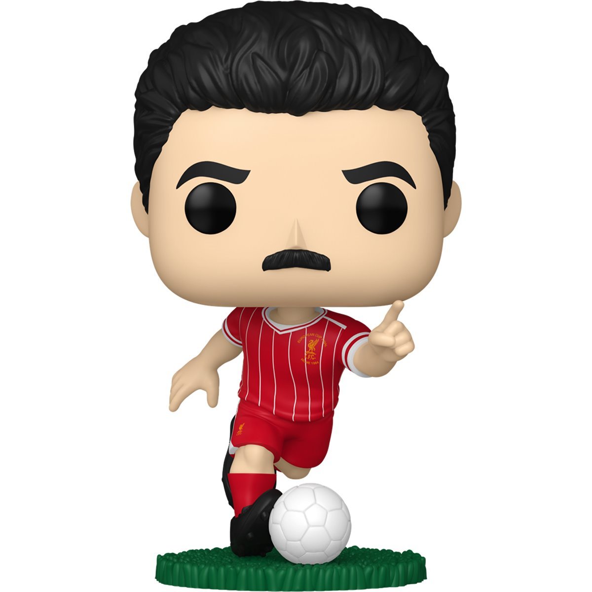 Ian Rush #76 Funko Pop! Football Liverpool - Approx. 4" Collectible Vinyl Figure Bundled with Display Box Protector Case - Estimated Arrival: Nov. 2025 (PRE-SALE)