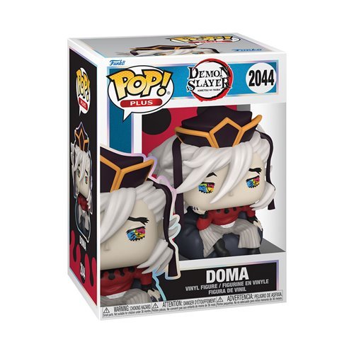 Doma #2044 Funko Pop! Plus Demon Slayer - Approx. 4 1/4" Collectible Vinyl Figure - Estimated Arrival: Sept. 2025 (PRE-SALE)