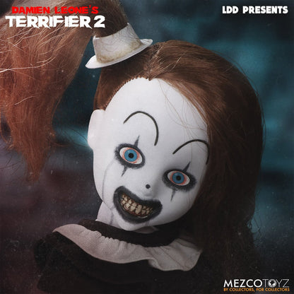 LDD Presents Damien Leone's Terrifier 2: Little Pale Girl 10 1/2-Inch Doll in Window Display Box (PRE-SALE)