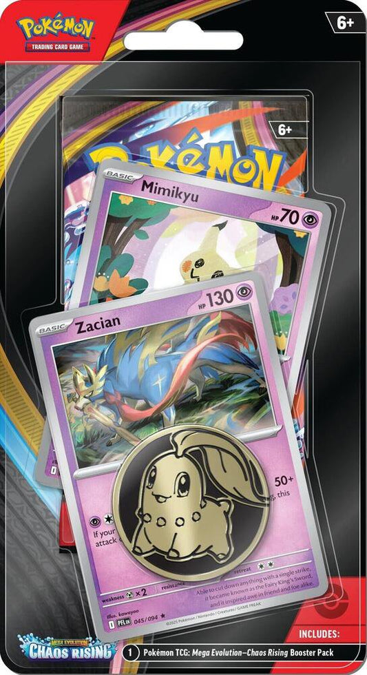 Chaos Rising Single Pk Blister - Zacian